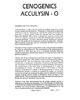 Cenogenics Acculysin  O